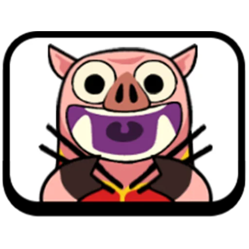 Стикер из набора "Clash Royale Emotes"