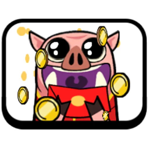 Sticker from the "Clash Royale Emotes" sticker pack