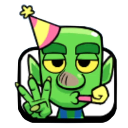 Sticker from the "Clash Royale Emotes" sticker pack