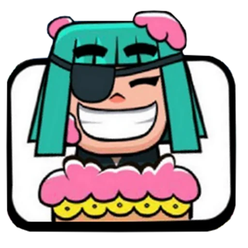 Sticker from the "Clash Royale Emotes" sticker pack