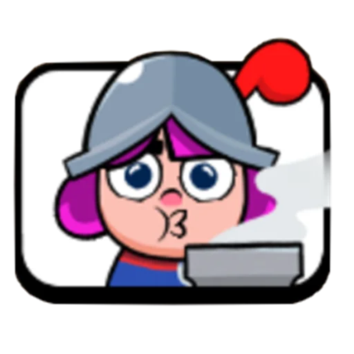 Sticker from the "Clash Royale Emotes" sticker pack