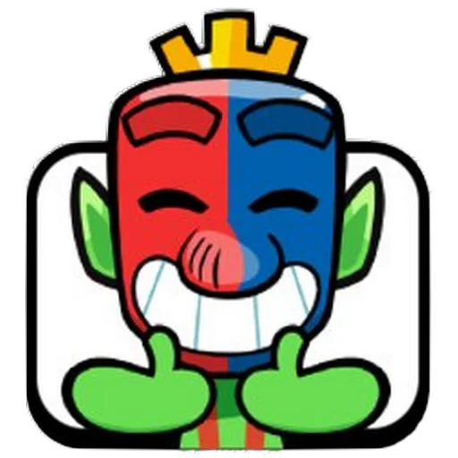 Sticker from the "Clash Royale Emotes" sticker pack