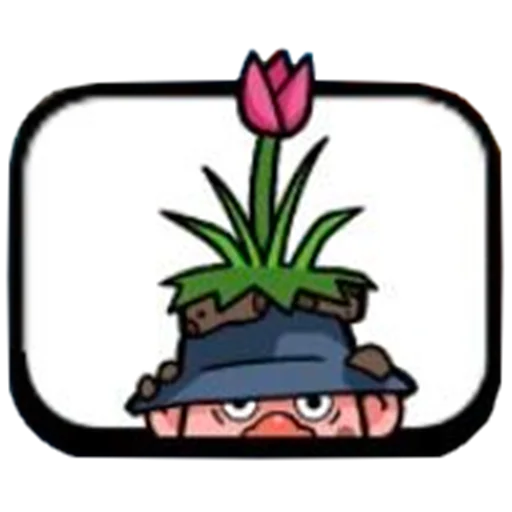 Sticker from the "Clash Royale Emotes" sticker pack