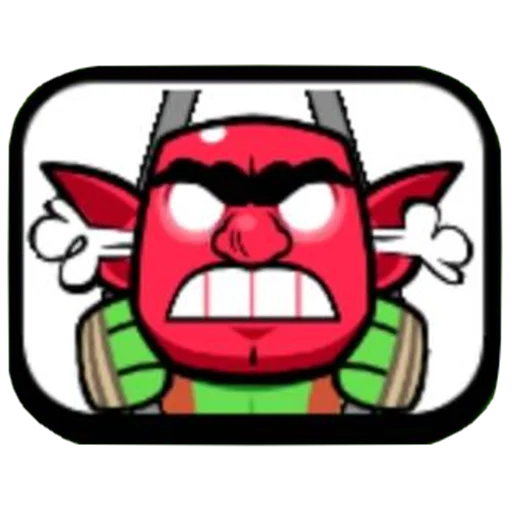 Стикер из набора "Clash Royale Emotes"