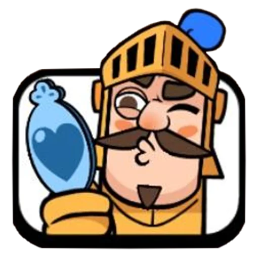 Sticker from the "Clash Royale Emotes" sticker pack