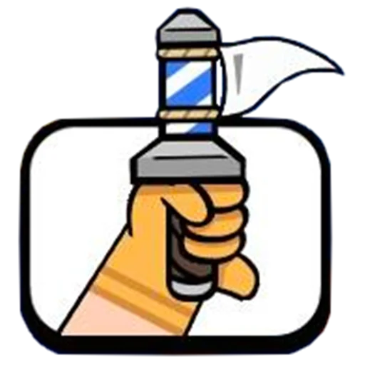 Sticker from the "Clash Royale Emotes" sticker pack