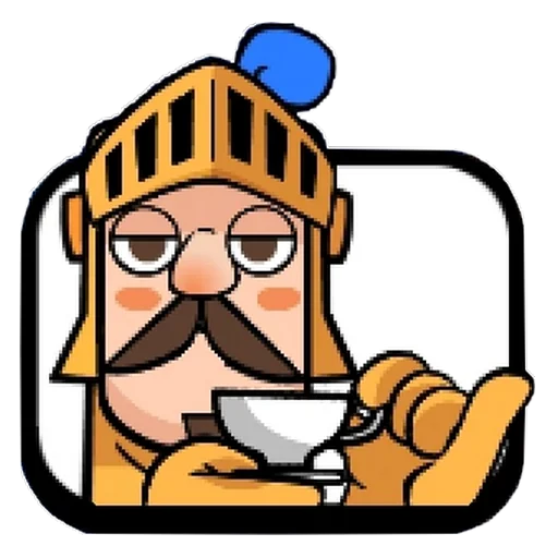 Стикер из набора "Clash Royale Emotes"