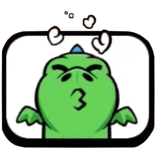 Sticker from the "Clash Royale Emotes" sticker pack