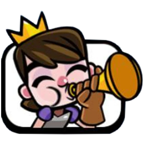 Sticker from the "Clash Royale Emotes" sticker pack