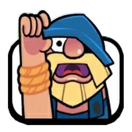 Стикер из набора "Clash Royale Emotes"