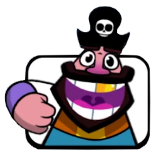 Sticker from the "Clash Royale Emotes" sticker pack