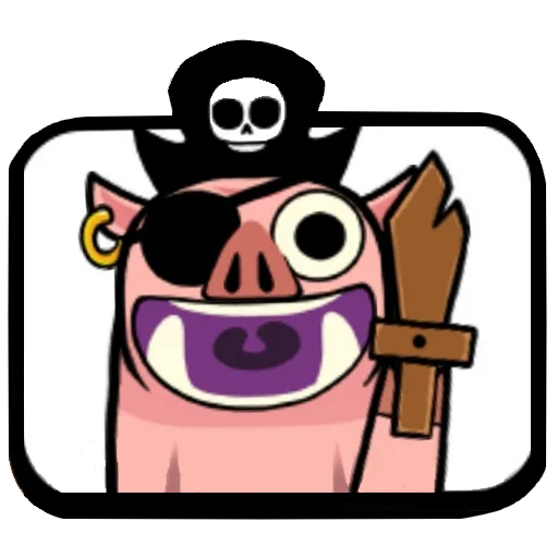 Sticker from the "Clash Royale Emotes" sticker pack