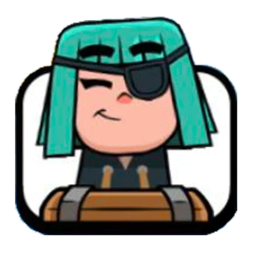 Sticker from the "Clash Royale Emotes" sticker pack