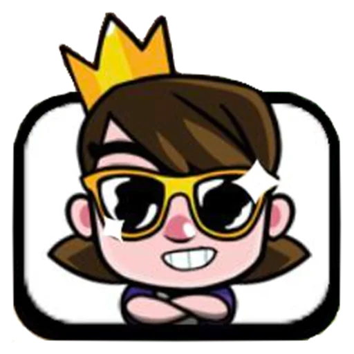 Sticker from the "Clash Royale Emotes" sticker pack