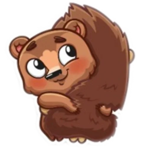 Sticker from the "Мишки🐻" sticker pack