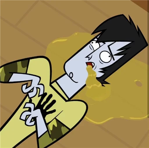 Sticker from the "Total.drama▶️" sticker pack