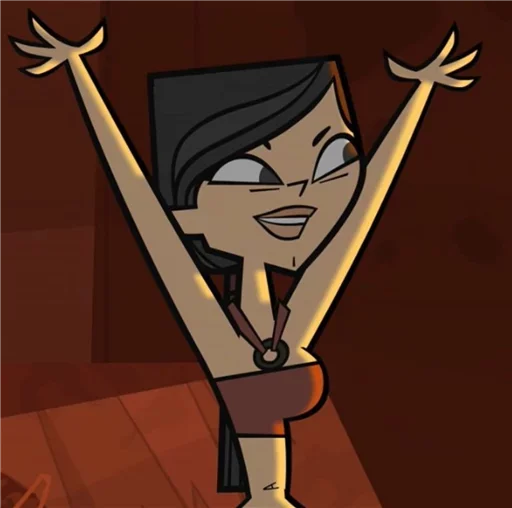 Sticker from the "Total.drama▶️" sticker pack