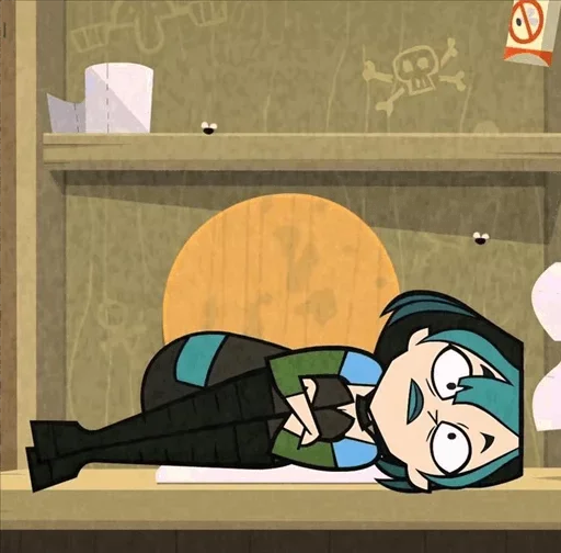 Sticker from the "Total.drama▶️" sticker pack