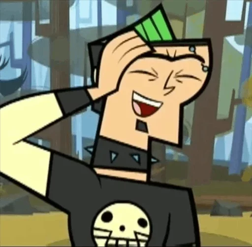 Sticker from the "Total.drama▶️" sticker pack