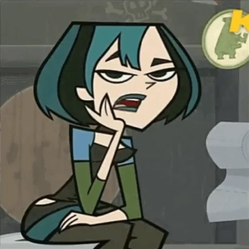 Sticker from the "Total.drama▶️" sticker pack