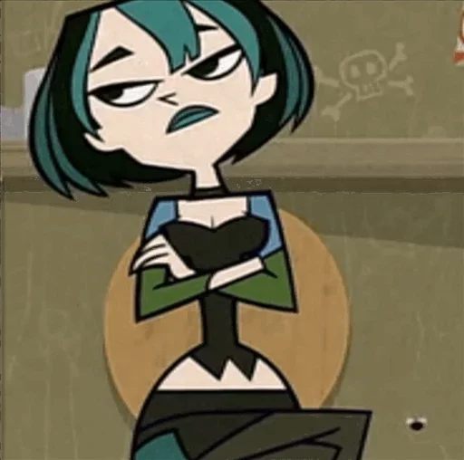 Sticker from the "Total.drama▶️" sticker pack