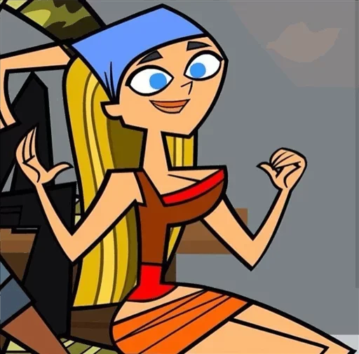 Sticker from the "Total.drama▶️" sticker pack