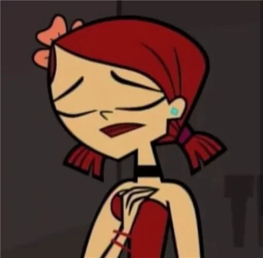 Sticker from the "Total.drama▶️" sticker pack