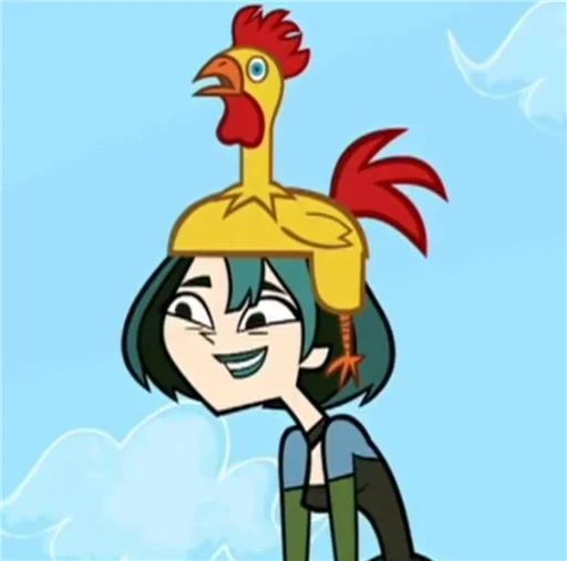 Sticker from the "Total.drama▶️" sticker pack