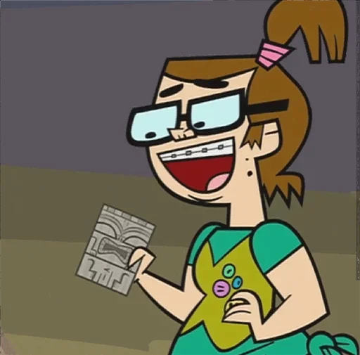 Sticker from the "Total.drama▶️" sticker pack