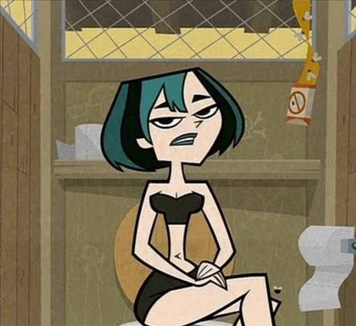 Sticker from the "Total.drama▶️" sticker pack