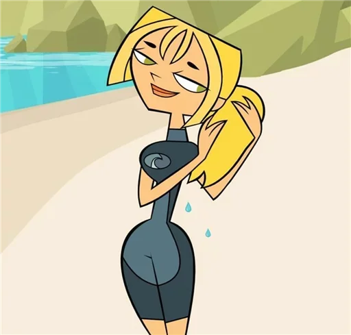 Sticker from the "Total.drama▶️" sticker pack