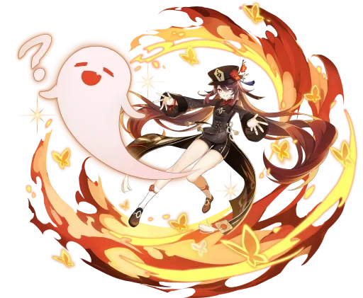 Sticker Genshin Impact Sprites Wish