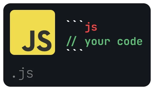 Sticker from the "How to write code snippets" sticker pack