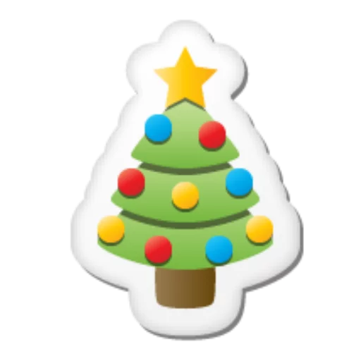 Sticker from the "Emoji Christmas 🎄 ~" sticker pack