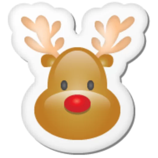 Sticker from the "Emoji Christmas 🎄 ~" sticker pack