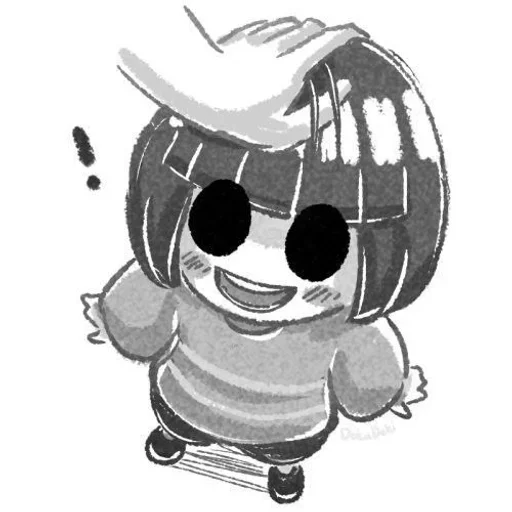 Sticker Core Frisk Undertale