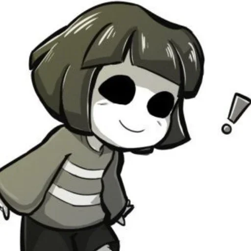 Стикер из набора "Core Frisk Undertale"