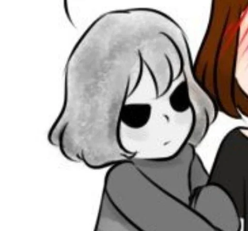 Стикер из набора "Core Frisk Undertale"