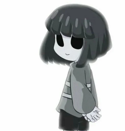 Стикер из набора "Core Frisk Undertale"