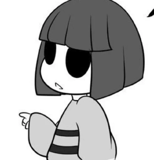 Sticker Core Frisk Undertale