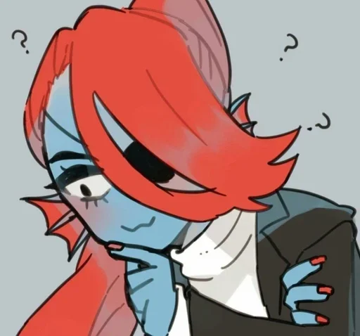 Sticker from the "Undyne | Андайн" sticker pack