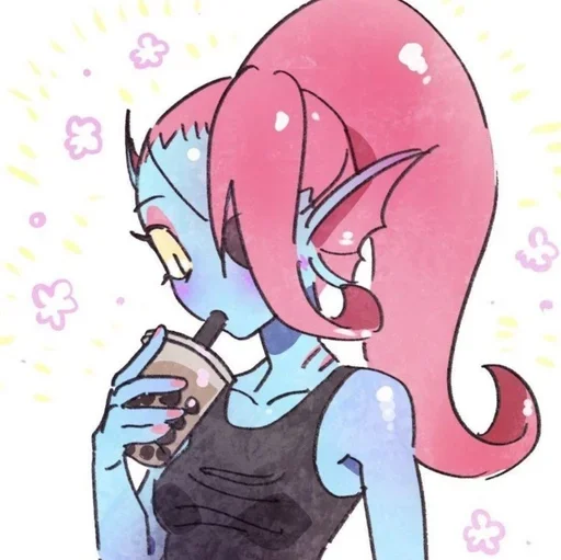 Sticker from the "Undyne | Андайн" sticker pack