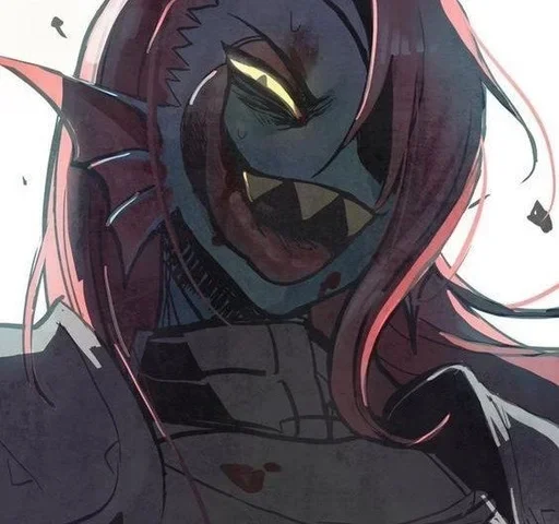 Sticker from the "Undyne | Андайн" sticker pack