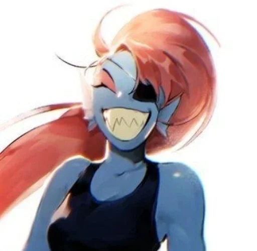 Sticker from the "Undyne | Андайн" sticker pack