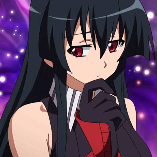 Sticker from the "Akame ga Kill!" sticker pack