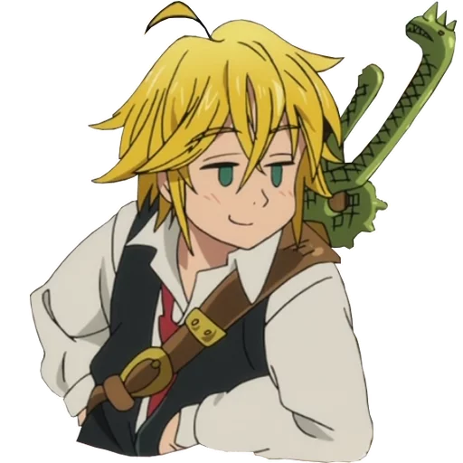 Sticker from the "Nanatsu no Taizai" sticker pack