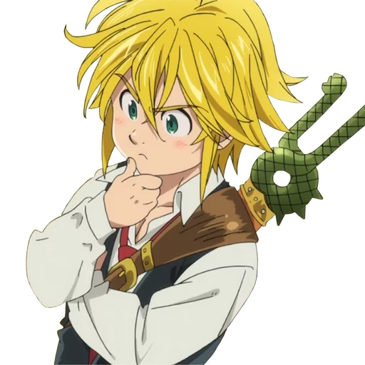 Sticker from the "Nanatsu no Taizai" sticker pack