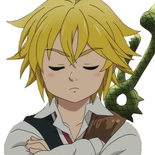 Sticker from the "Nanatsu no Taizai" sticker pack