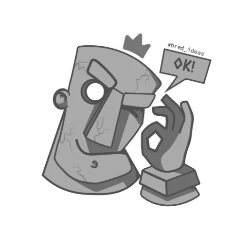 Sticker from the "BREDIDEAS" sticker pack