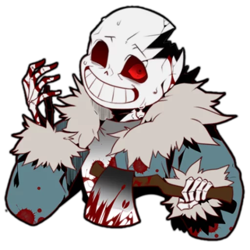 Sticker from the "creepy" sticker pack